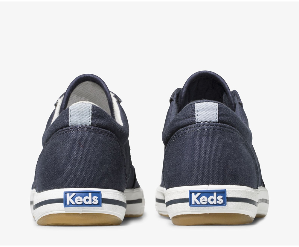 Womens Keds Sneakers - Courty - Navy - 2564-DJPVB